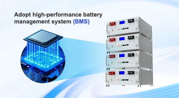 AN-LPB-R Серия Стойка Тип Литиевая Батарея 25.6V200AH Преимущества