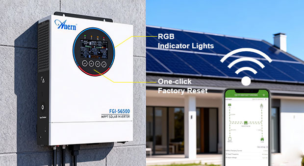Преимущества солнечных инверторов серии AN-FGI-S AN-FGI-S5000/6500/12000