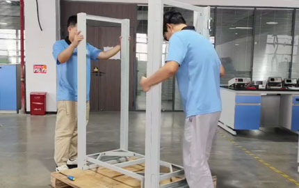 Установка коммерческой системы хранения энергии на литиевой батарее 60KWH 2