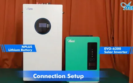 Подключение и тестирование производительности инвертора Anern EVO-6200 и литиевой батареи Nplus