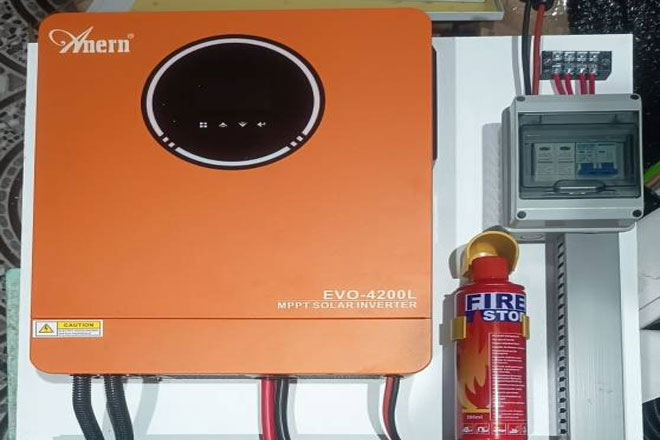 10 комплектов солнечного инвертора Anern EVO 4200 4.2KW на Филиппинах