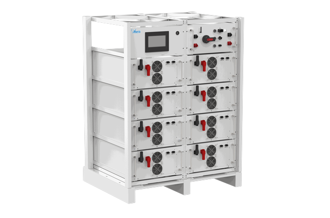 114KWH 50KW Коммерческая высоковольтная литиевая батарея